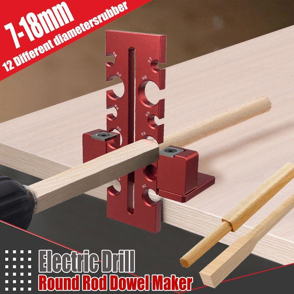 Adjustable Size Range Adjustable Dowel Enhanced Accuracy Design Dowel Maker Professional Carpentry