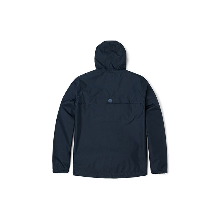 Timberland Af Wr Benton Shell Sports Casual Solid Color Hooded Woven Jacket Men Jacket Dark-Sapphire-Blue A695W-433