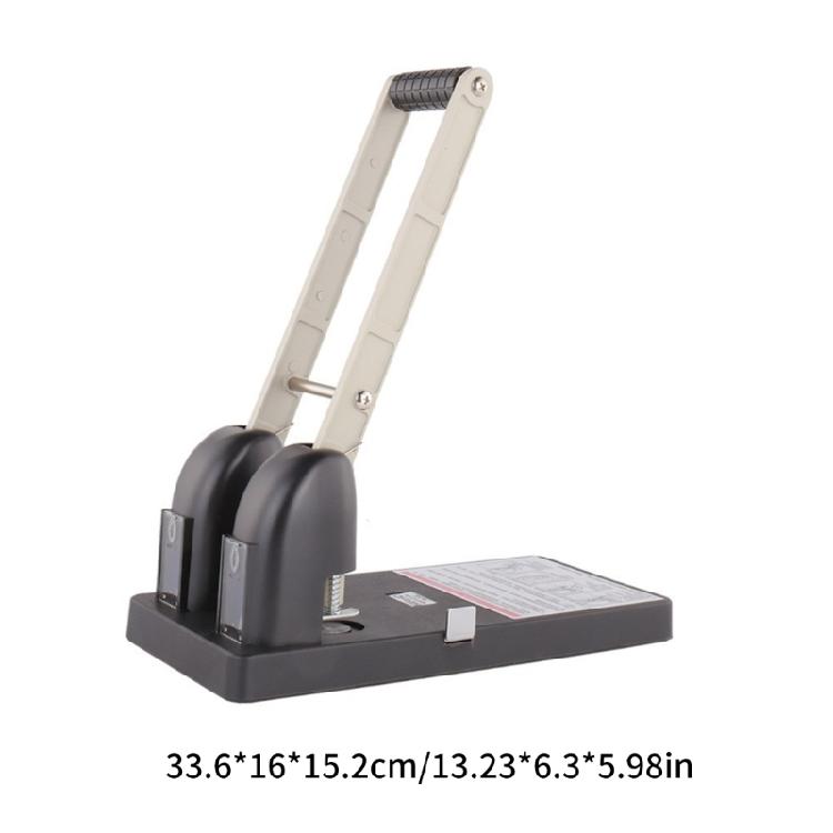 Professional Office Hole Puncher 2 Hole Puncher 150 Sheet Capacity Heavy Duty 2 Hole Puncher For Paper PVC Cardstock