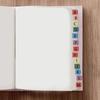 Small Strips Alphabet Page Markers Waterproof Page Marker Sticky Flags  Books