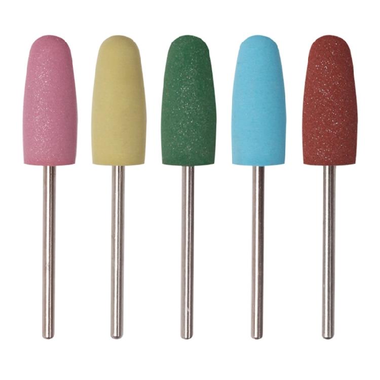 5pcs Nail Grooming Silicone Tips Nail Drill Bit Provide Comprehensive Care For Professional And Personal Manicures