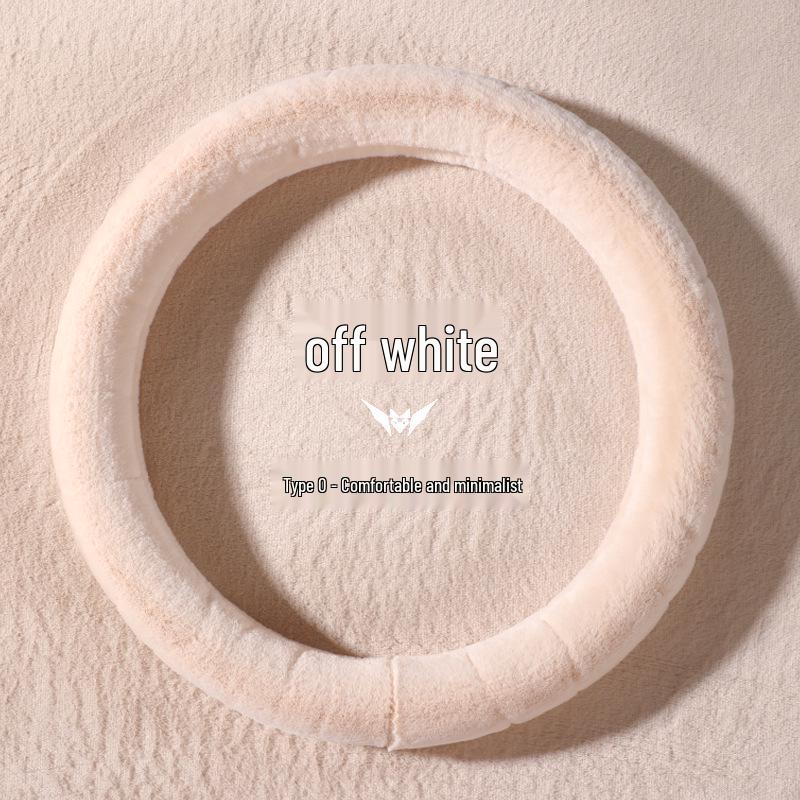 Winter Plush Universal Heated Steering Wheel Cover - Fashionable, Warm, Protective Car Interior Accessory