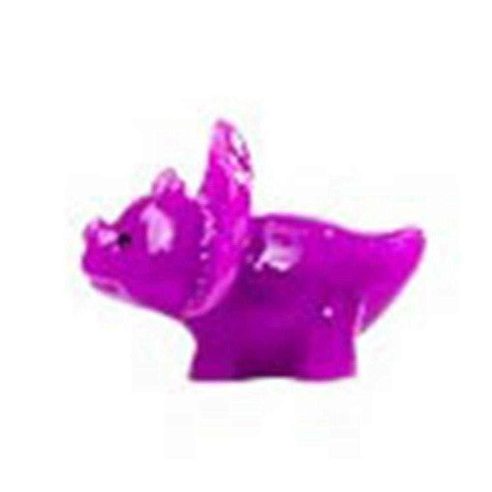 Однотонный маленький динозавр миниатюрный мультфильм ручной работы микро ландшафт — фото 9