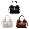 Sophisticated Pu Water Bucket Shoulder Bag With Lined Interior For Womens Casual Outfits