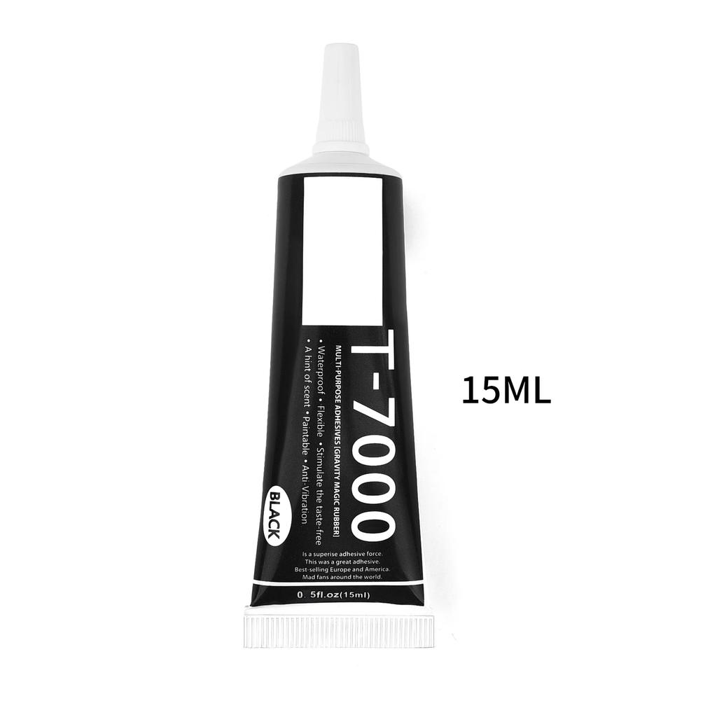 1Pcs 15/50/110ML T7000 Black Contact Cellphone Tablet Repair Adhesive Electronic Components Glue With Applicator Tip