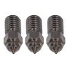 3Pcs Hardened Steel Nozzle High Speed 1.75MM 0.4mm for ENDER 3 V3 SE 3D Printer Hotend Accessories