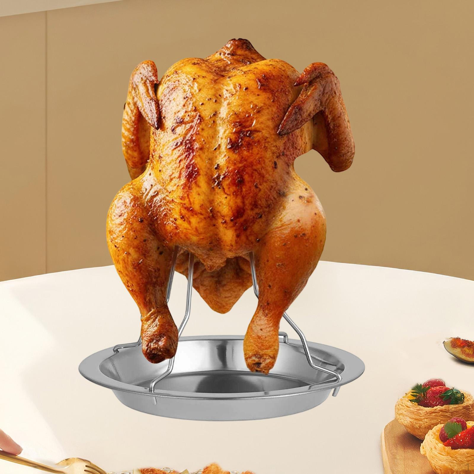 

Подставка для жарки курицы Держатель для гриля Легко чистить Уникальная многоцелевая Подставка для индейки