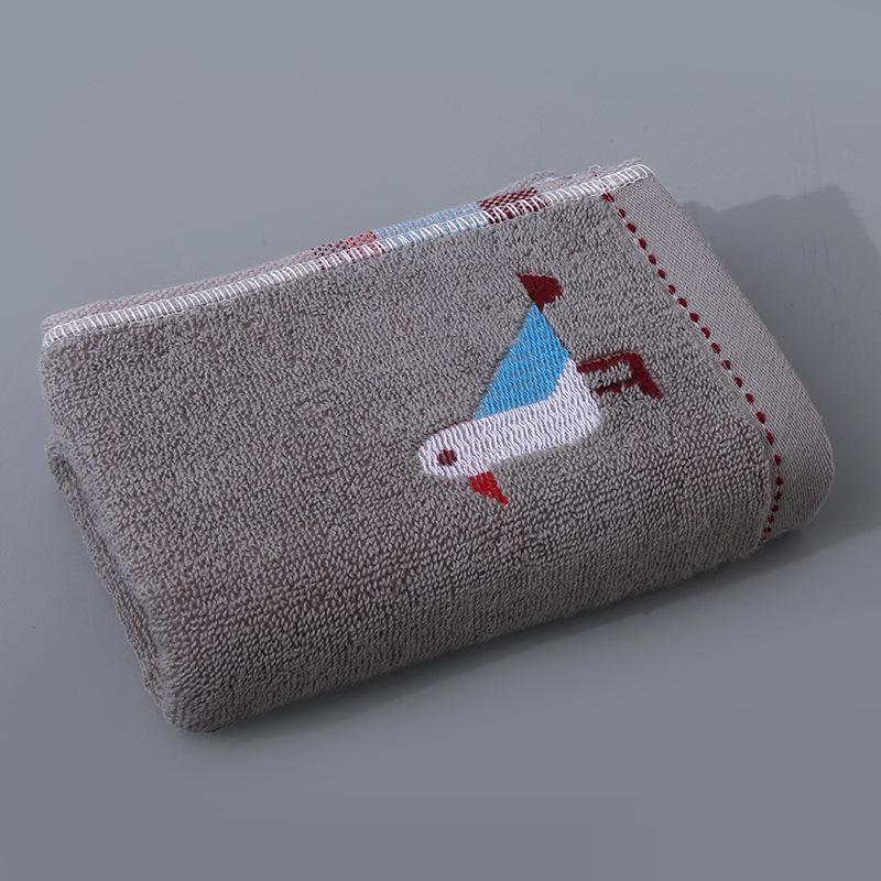 Soft, Thick Pure Cotton Face Towels - Absorbent and Gentle for Adults