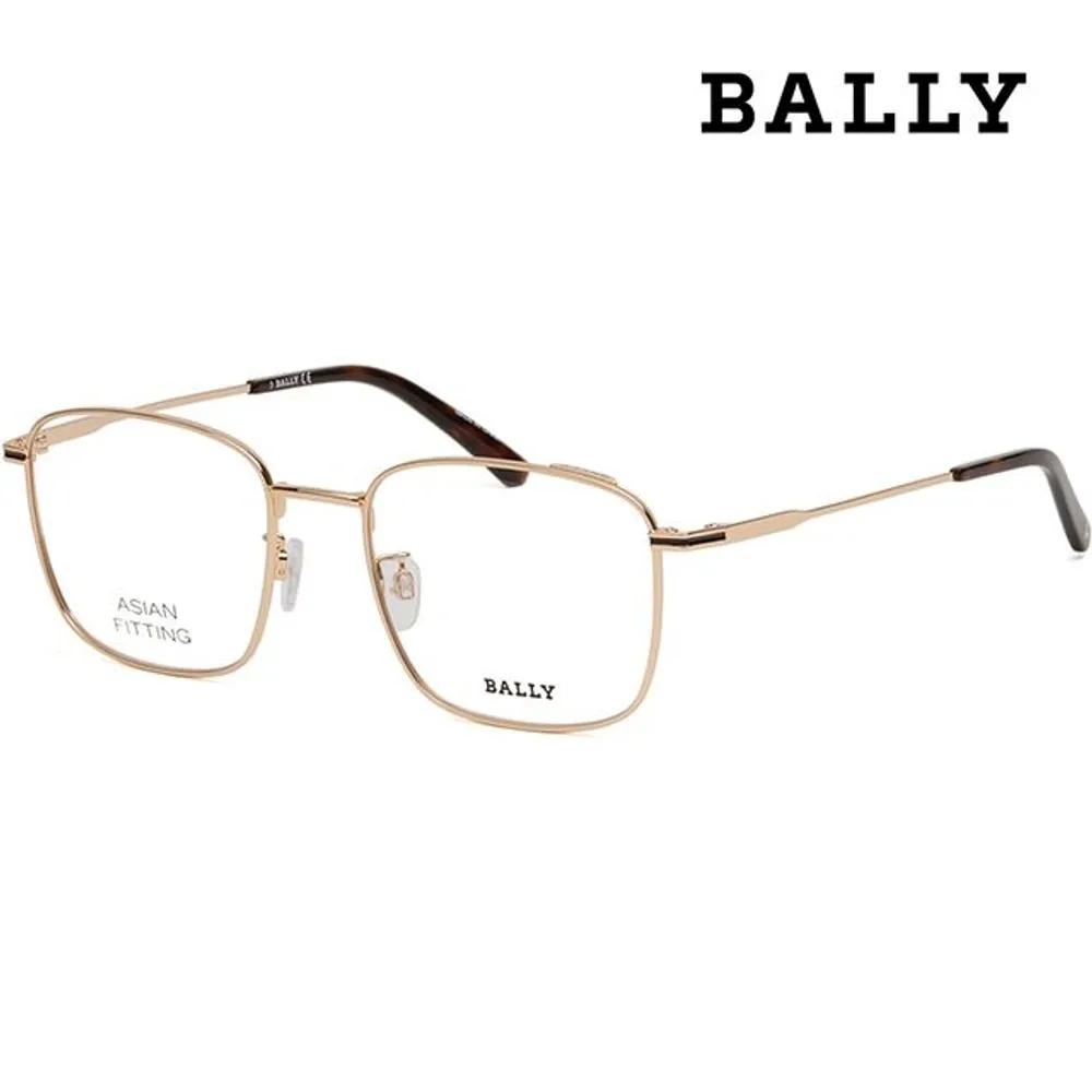 Bally Eyeglass Frames BY5039D 030 Lightweight Gold Frame Glasses