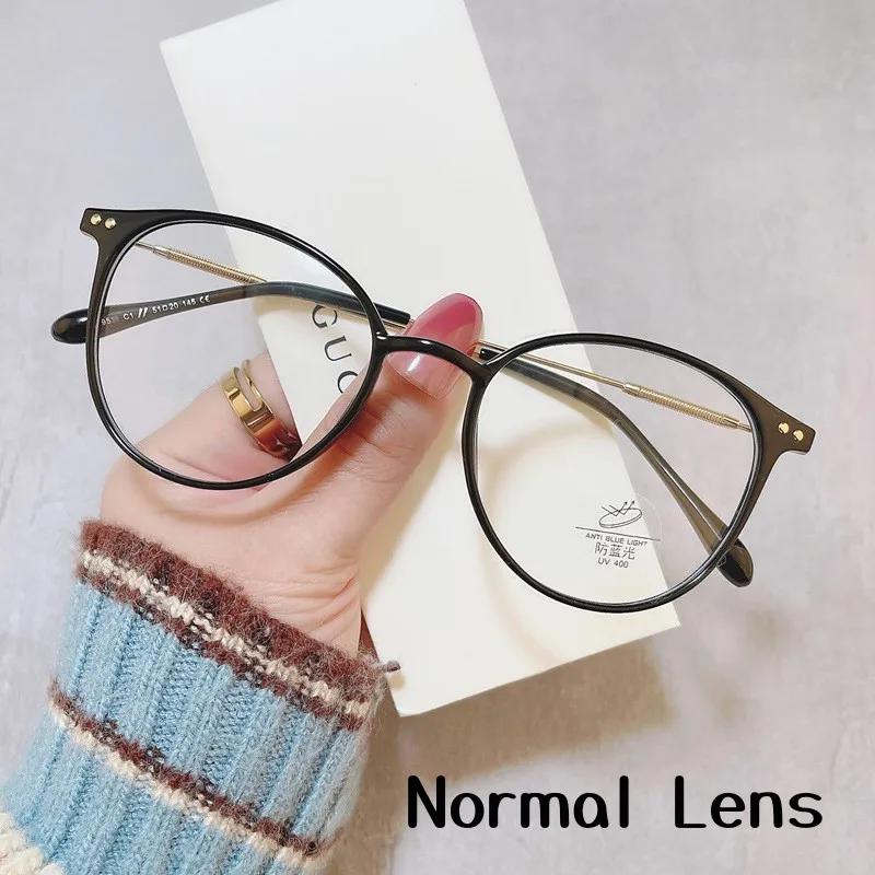 Outdoor Changing Color Photochromic Sunglasses Men Women Fashion Anti-Blue Light Myopia Glasses Unisex Retro Minus Sight Eyewear