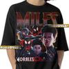 MILES MORALES SPIDERMAN Shirt, Miles Morales Custom T-Shirt, Spiderman Comics Retro 90s Bootleg Tribute Merch, Spiderman Homage Tee Fan Gift