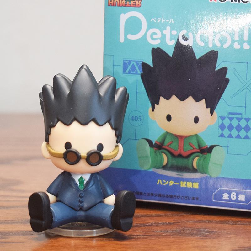 Hunter Exam Candy Toys Figure  Killua Hisoka Illumi Candy Toys Mini Bean Eyes Experimental Chapter Action Figure Model Toys