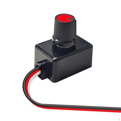 Dimmer Anahtarı LED RV Işıkları İç Mekan Tekne Rekreasyon Aracı için Kolay Kurulum Düğmesi