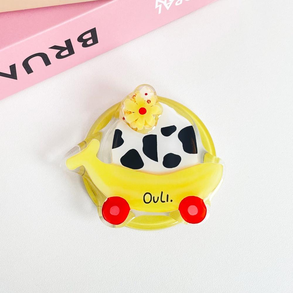 Cute Spring Picnic Party Phone Grip Stand For MagSafe Collapsible Magnetic Holder For iPhone Samsung Phone Accessories Girl Gift