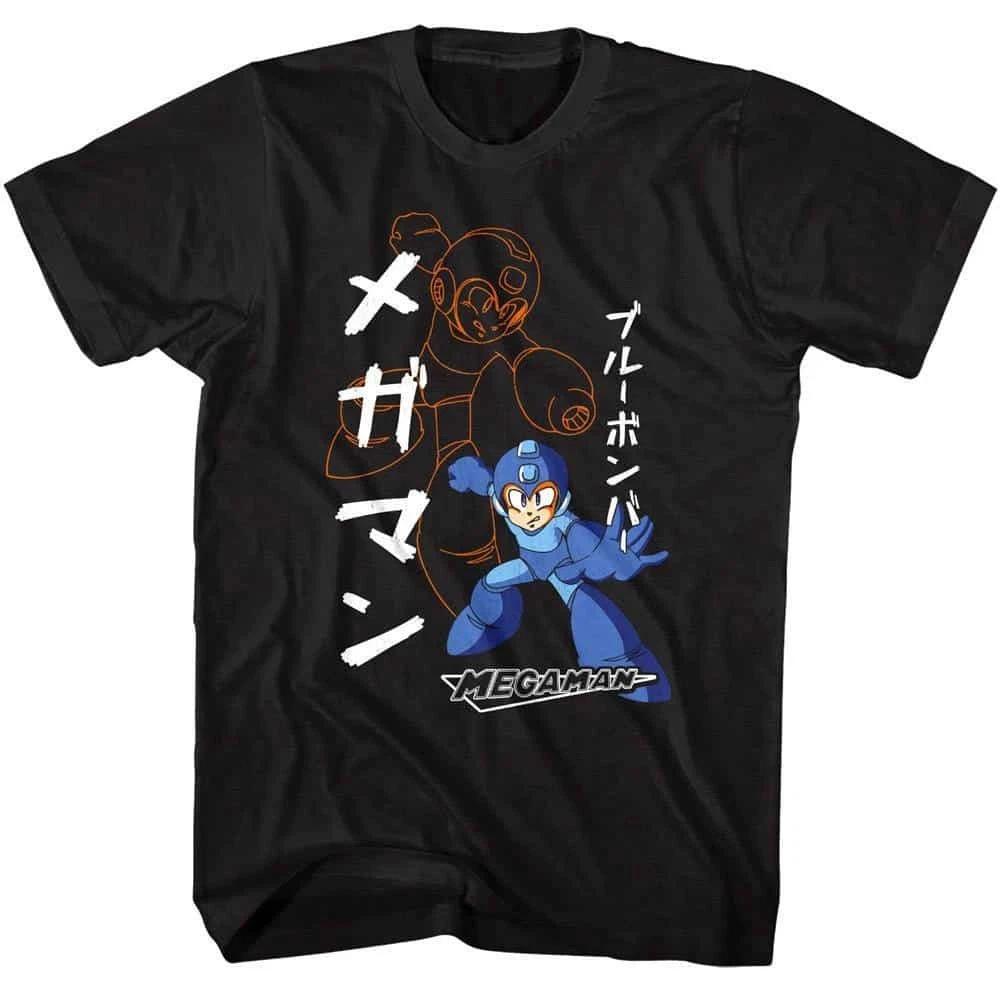 MegaMan Ghost of Rokkuman Men s T Shirt XXL