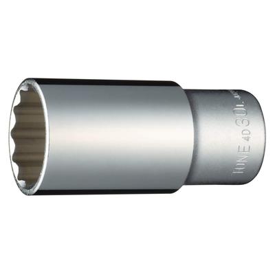 TONE Deep Socket Drive Angle Width Across Flats 30mm (12 Square) HP4D-30L 12.7mm (1/2")