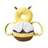 Baby Head Protective Pad, Adjustable Safety Protective Pillow, Anti-drop Back Head Protective Pad (bee Model, Free Horizontal Fixed Belt + Knee Pads)