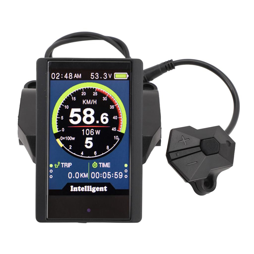 P850C Barevný displej pro elektrické kolo pro středový motor M400 G330 M620 G510, 3,2palcový IPS displej, 36V 48V 52V 60V LCD displej