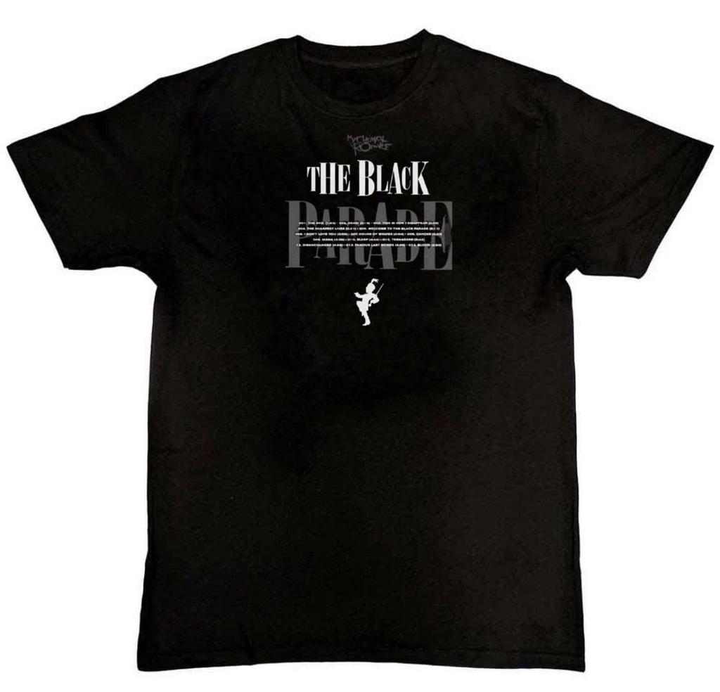My Chemical Romance The Black Parade Track Mens T-Shirt S-4XL