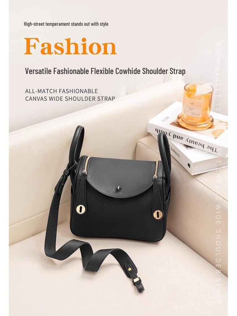 Äkta Läder Lindy Axelremersättning - Crossbody/Underarm Modifieringstillbehör