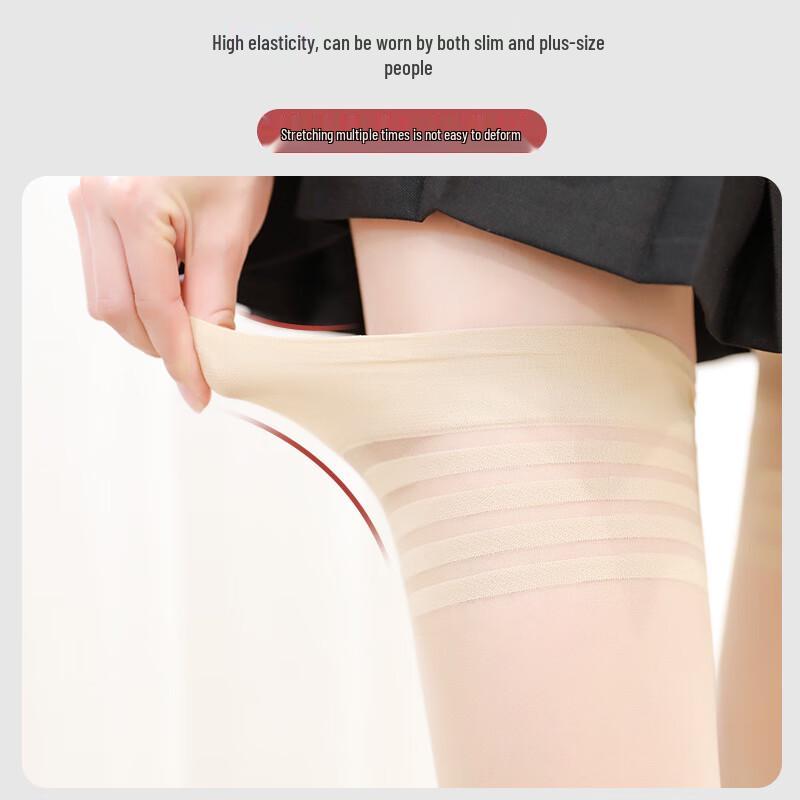 LANGSHA Women's Mid-Calf Thin Stockings