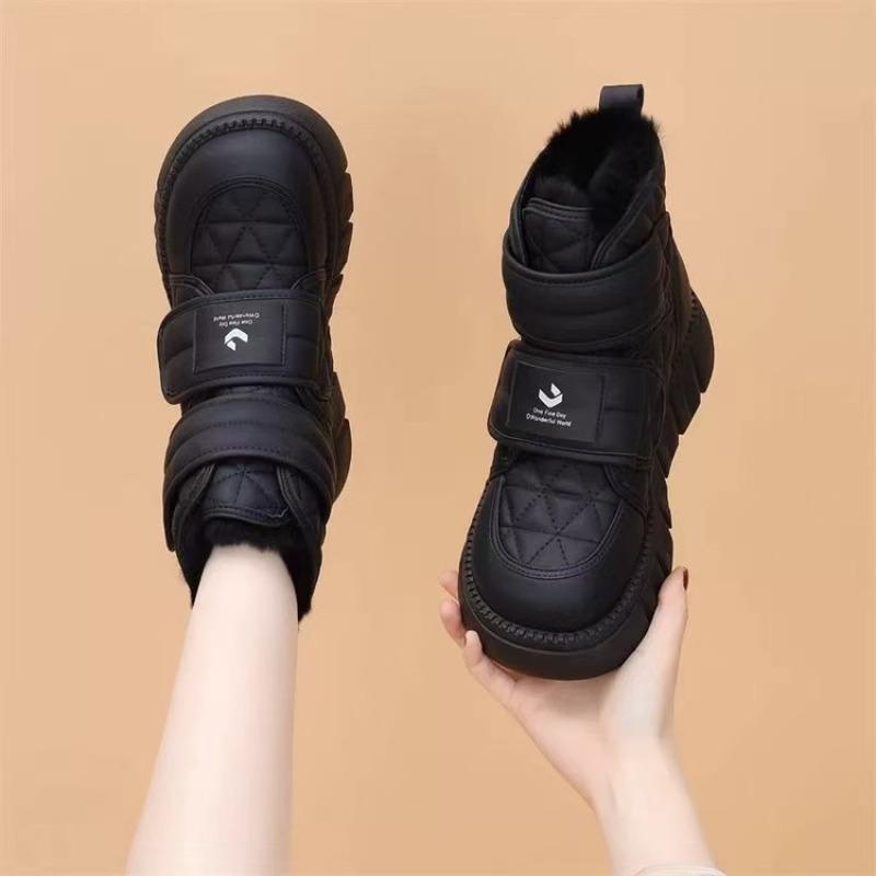 Stivali da Neve Invernali Caldi per Bambine Scarpe in Cotone Antiscivolo con Suola Morbida per Bambini di Taglie Medie e Grandi Stivaletti Corti Imbottiti in Pile e Spessi