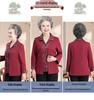 Elegant Spring & Autumn Shirt for Mother-in-law - Stylish Outfit for Middle-Aged & Elderly Women