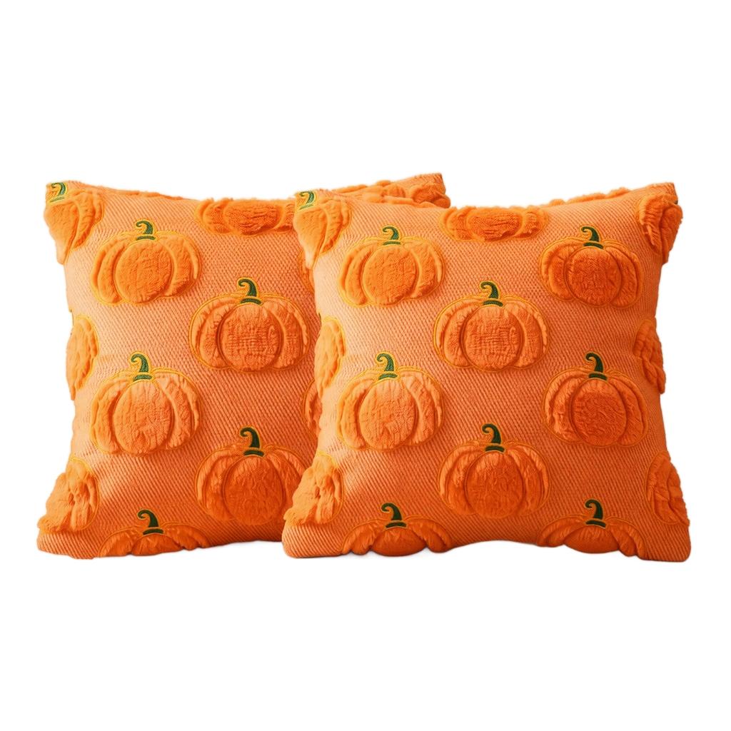 Halloween Cover 45*45 cm Decorative Square Cushion Case for Couch, Sofa, Party, Restaurant Decor - No Insert