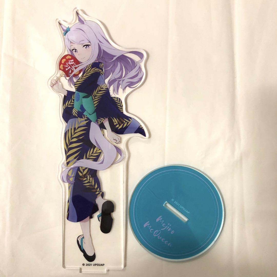 

[USED] Anime Uma Musume Mejiro McQueen Yukata Original Illustration Big Acrylic Stand Festival