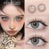 Eyeshare Contact Lenses Graded 0.00~-6.00 Gray Series Colored Contact Lenses with Case Annual Use Makeup Softlens