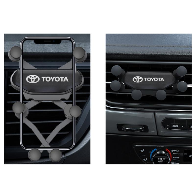 for Toyota chr camry Car sticker corolla Mobile Phone Holder Air Vent Mount Stand No Magnetic Cell Phone Holder rav4 yaris prius