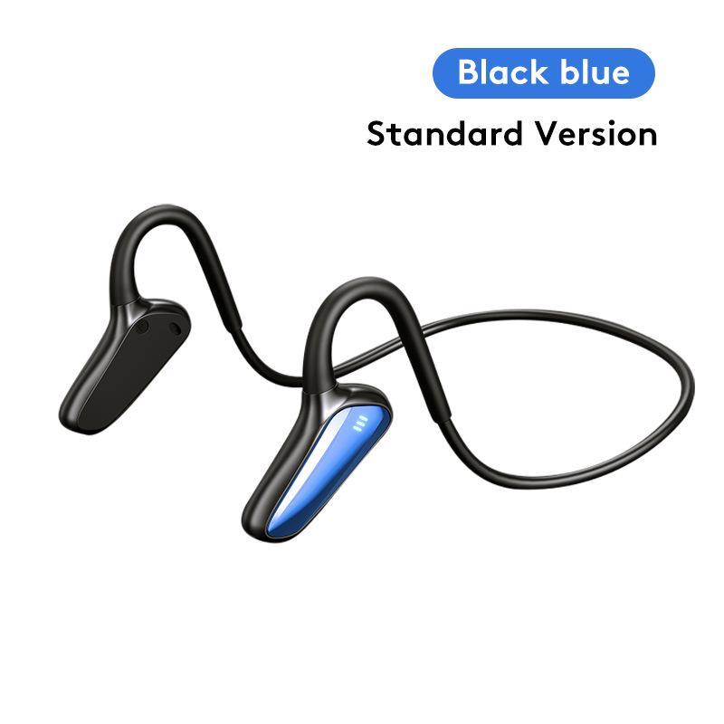 M-D8 Wireless Bone Conduction Bluetooth Headset, Non-In-Ear Ear-Hook, Ideal for Business and Sports.