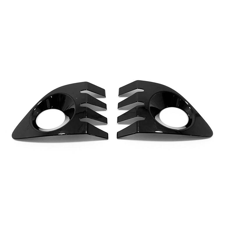 Front Fog Light Cover Trim Stickers For Toyota Corolla Cross Abs Carbon Fiber Car External Accessories Styling