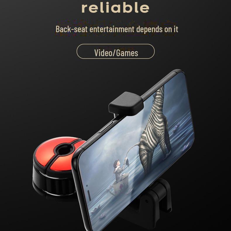 Car Hook Seat Back Mobile Phone Holder - Multi-functional, Invisible, Rear Seat Organizer