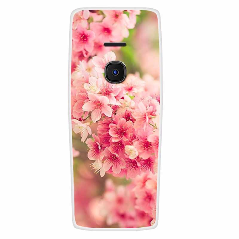 For Nokia 8210 4G Case Soft Silicone Space Landscape Covers for Nokia 6300 4G Cases Colorful Bumpers Cat Phone Protective Bags