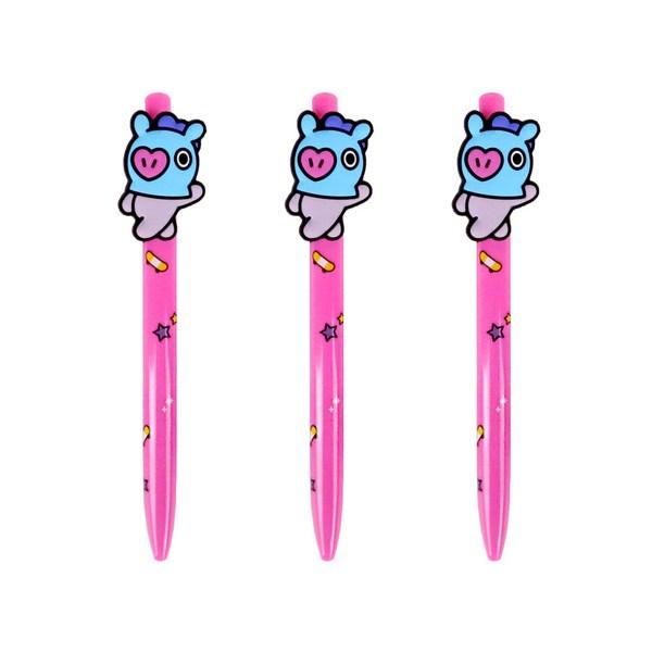 

Ручка гелевая Line Friends BT21 Fig 0,5мм, сетка, 3 шт.