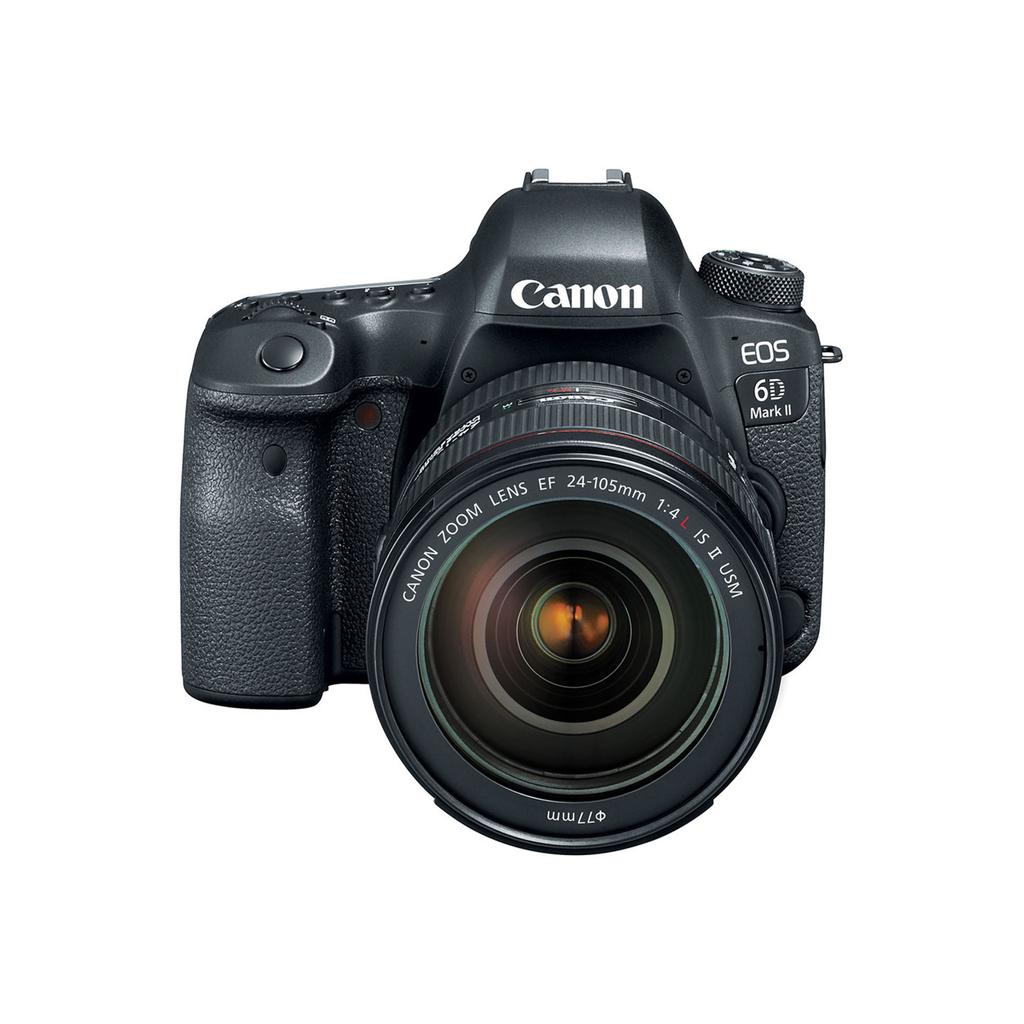Canon EOS 6D Mark II Vollformat-Digitalkamera + EF 24-105mm f/4L IS II USM Zoomobjektiv