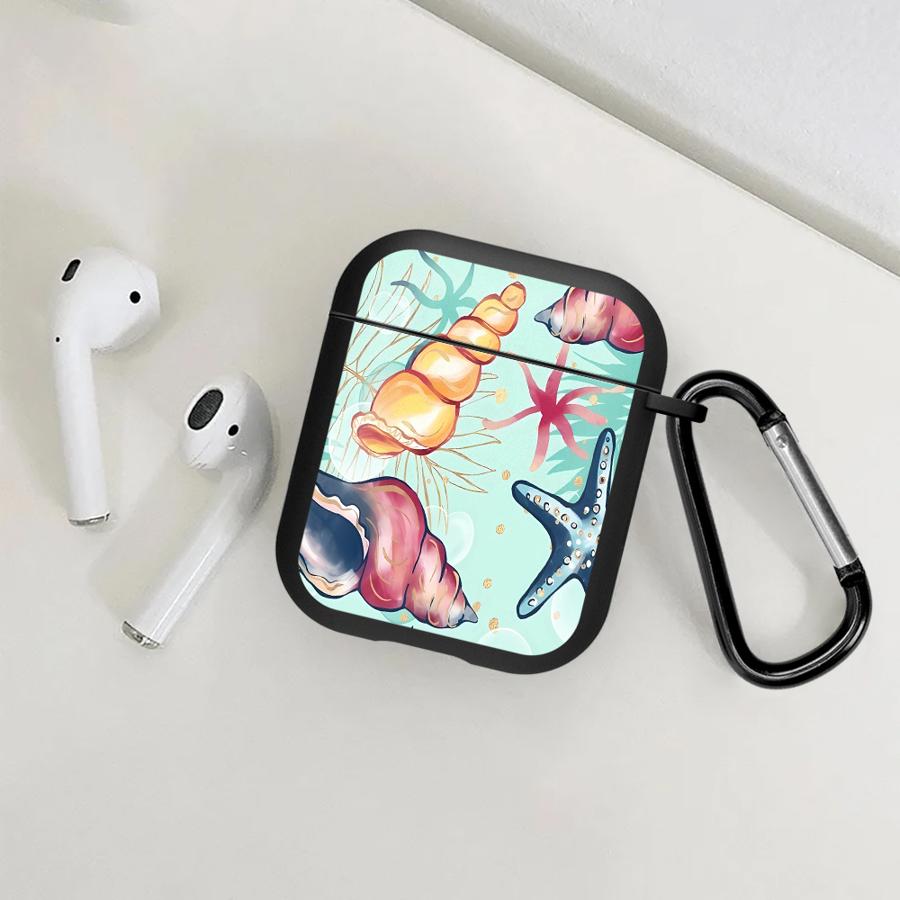 Case For Airpods 1 Pro Pro3 4 Pro2 3 2 Earphone Cases Cover Colorful Marine Organism