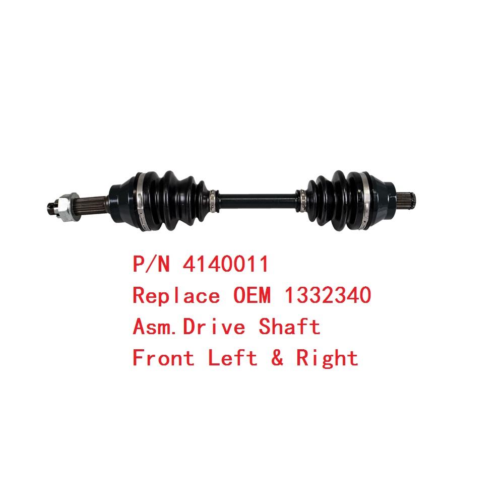 For POLARIS HAWKEYE 300 INTL & POLARIS SPORTSMAN 300 400 HO 1332340 1332341 CV Axle Driveshaft Rear Front  CV Joint Plunging Kit