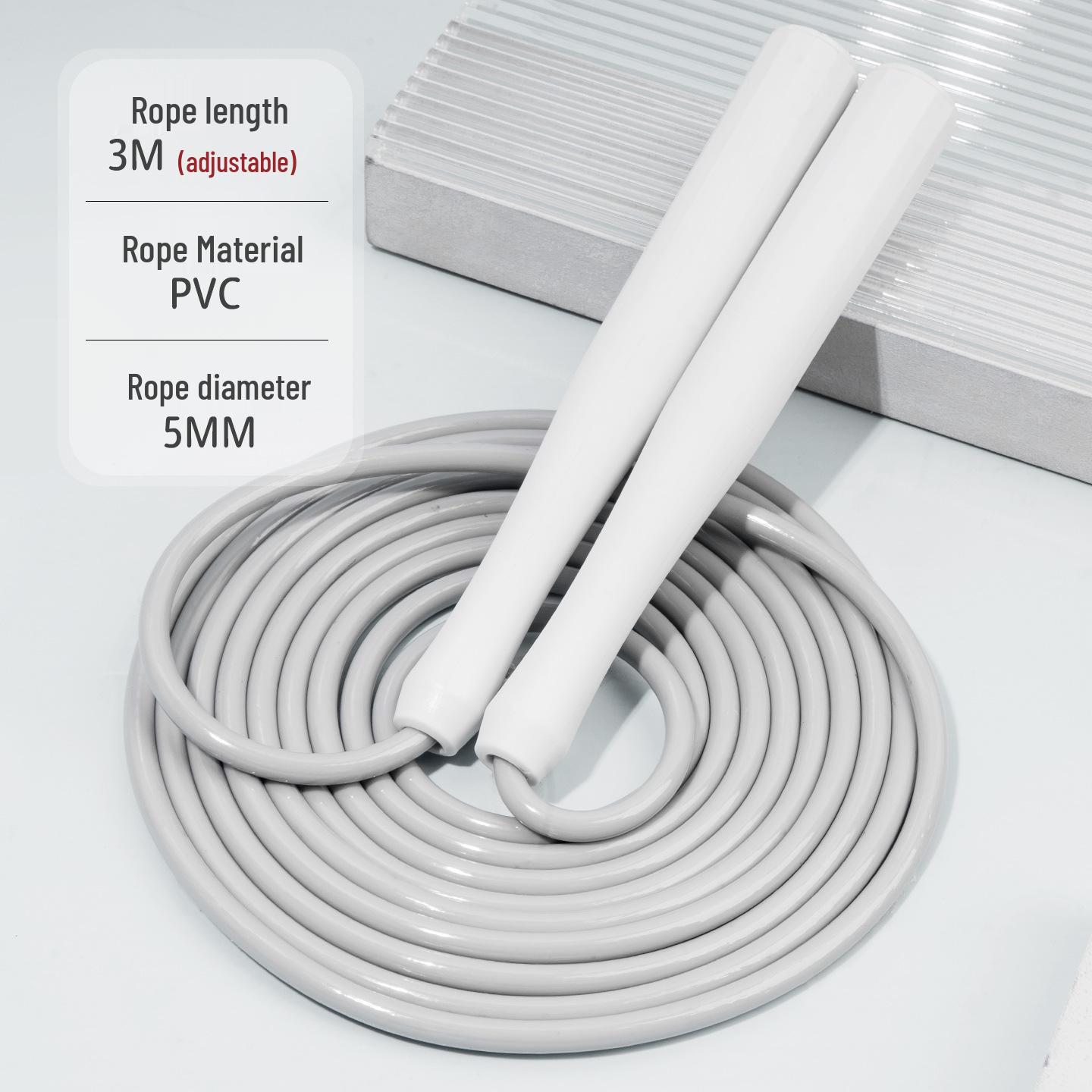 Speed Jump Rope for Training - Suitable for Students & Adults, Home & School Use серый