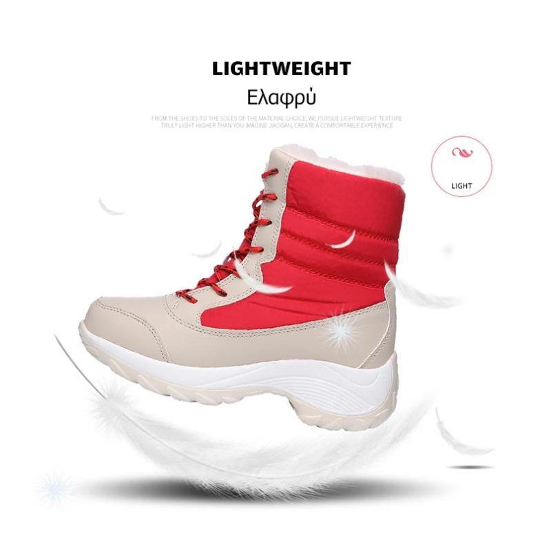 Snow Boots Women New Ladies Shoes Platform Shoes Woman Flat Keep Warm Boots Ladies Casual Plush Botas Mujer Winter Shoes Women