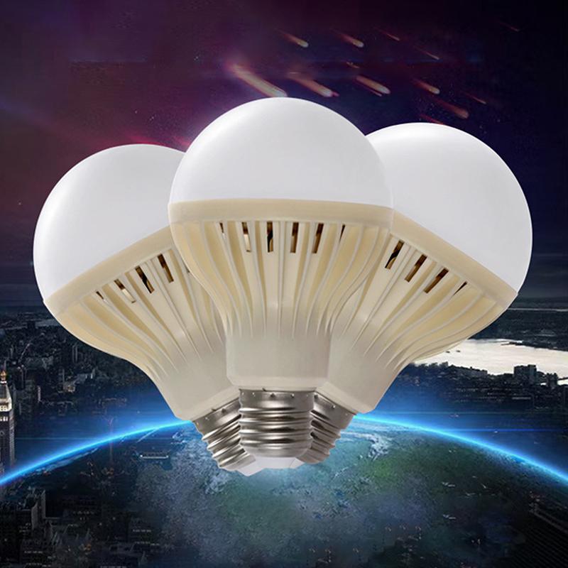 Flimmerfri LED-pære Lys Bærbar 20W 30W Nødpære Gårdhave Udendørs Pære Strømsvigt Nødsituation
