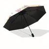 Little Twin Stars & Hello Kitty Automatic Opening and Closing Folding - A Good Choice for Gifts, Fashionable and Convenient Umbrella With Cute Cartoon