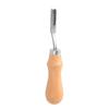Stainless Steel Leather Shaver Edge Scraper Professional Leather Edger for Leather DIY