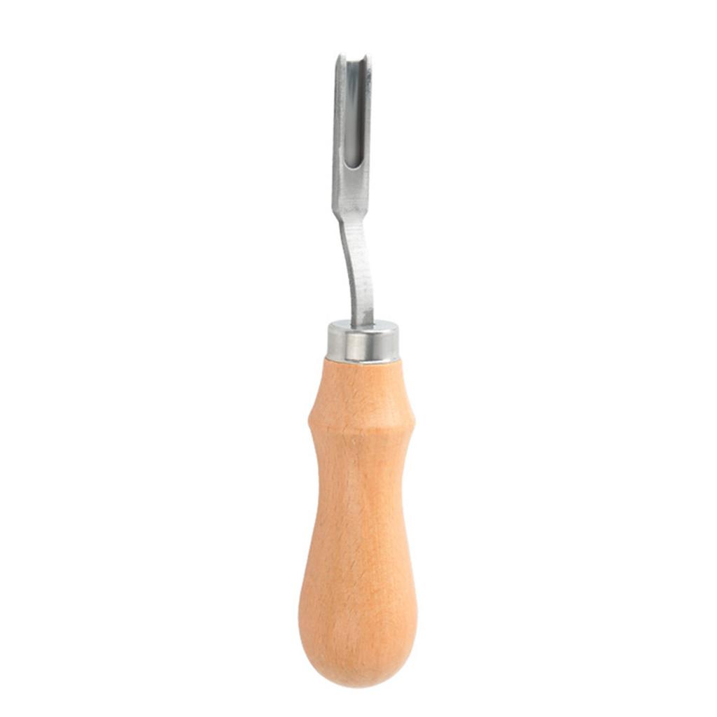 Stainless Steel Leather Shaver Edge Scraper Professional Leather Edger for Leather DIY