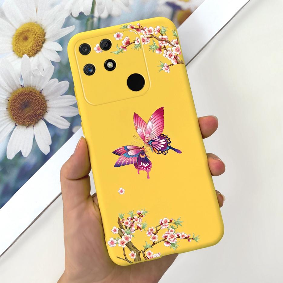 For Realme Narzo 50A Case RMX3430 Lovely Cartoon Cover Soft Silicone Phone Case For Realme Narzo 50i Narzo50A Prime Fundas Coque