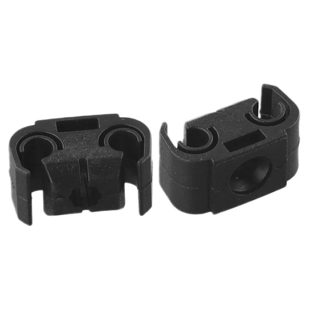 Gasket Line Clip 40pcs Accessories Brake Line Holder Double Brake Plastic Practical Replacement Useful Brand New