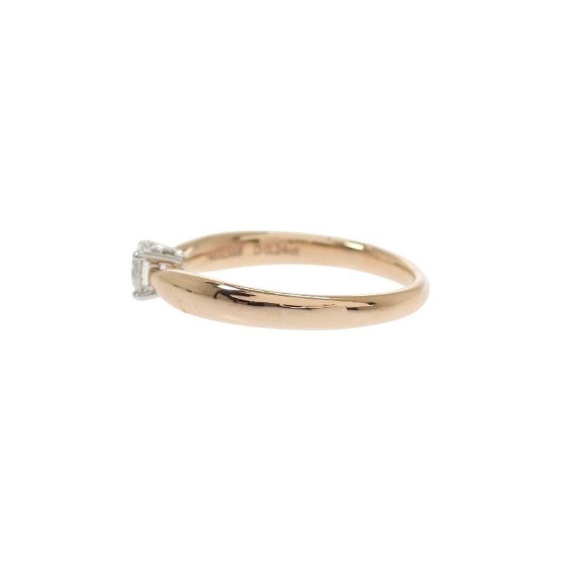 TIFFANY&Co.  #8(JP Size) Ring K18 Pink Gold/Pt950Platinum Women