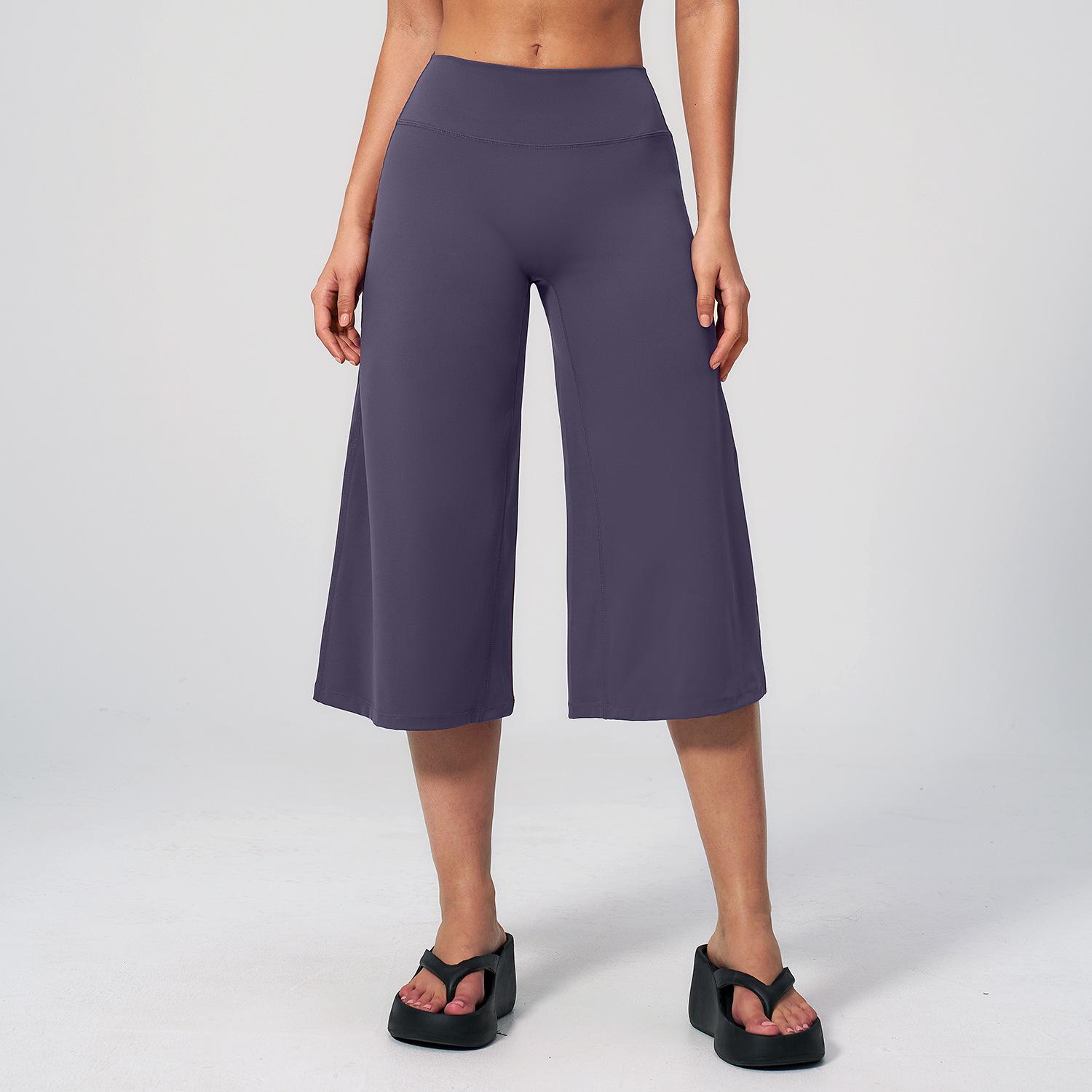 Women s High-Waisted Quick-Dry Loose Yoga Pants S