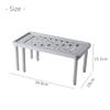 Adjustable Organiser Shelf Storage Cupboard Pantry Stand Support Rack Kitchen